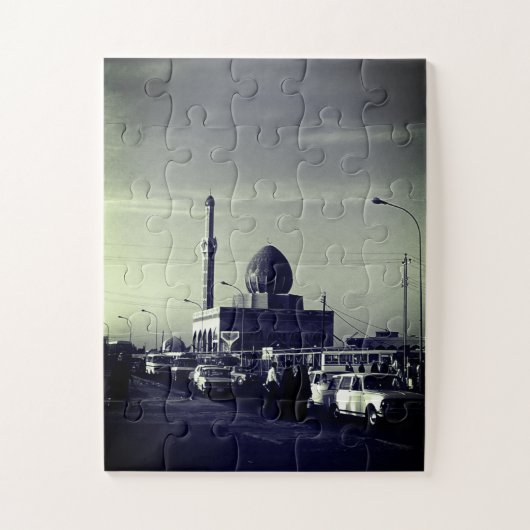 Antieke Irak Bagdad Buniya-moskee Legpuzzel (Verticaal)