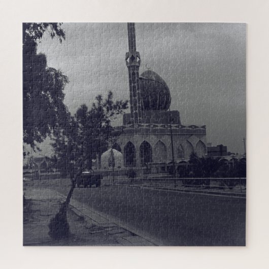 Antieke Irak Bagdad Buniya-moskee Legpuzzel (Verticaal)