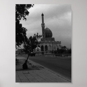 Antieke Irak Bagdad Buniya-moskee Poster
