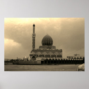 Antieke Irak Bagdad Buniya Moskee Poster