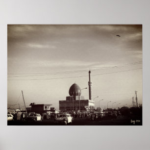 Antieke Irak Bagdad Buniya-moskee Poster
