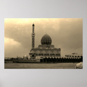 Antieke Irak Bagdad Buniya-moskee Poster