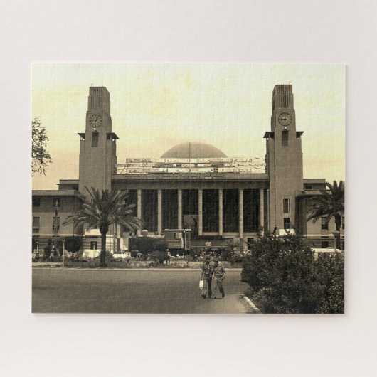 Antieke Irak Bagdad centraal station Legpuzzel (Horizontaal)