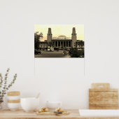 Antieke Irak Bagdad centraal station Poster (Keuken)