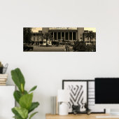 Antieke Irak Bagdad centraal station Poster (Thuiskantoor)