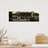 Antieke Irak Bagdad centraal station Poster (Keuken)