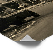 Antieke Irak Bagdad centraal station Poster (Hoek)