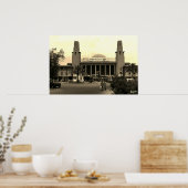 Antieke Irak Bagdad centraal station Poster (Keuken)
