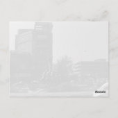 Antieke Irak Bagdad fontein Briefkaart (Achterkant)