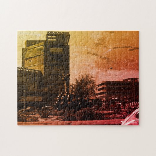 Antieke Irak Bagdad fontein Legpuzzel (Horizontaal)