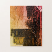 Antieke Irak Bagdad fontein Legpuzzel (Verticaal)