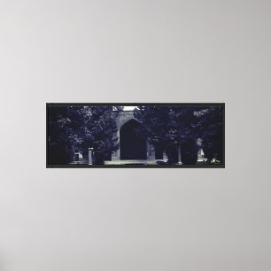 Antieke Iran Isfahan moskee Canvas Afdruk