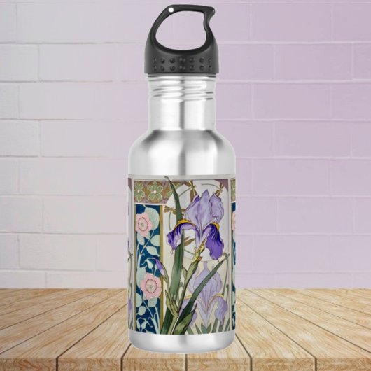 Antieke Iris Illustratie Waterfles