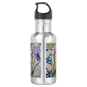 Antieke Iris Illustratie Waterfles (Achterkant)