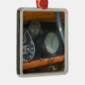 antieke jaguar 2 metalen ornament (Rechts)