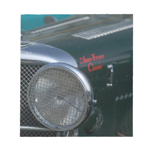 antieke jaguar notitieblok (Voorkant)