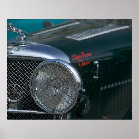 antieke jaguar poster (Voorkant)