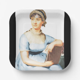 Antieke Jane Austen Papieren Bord