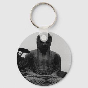 Antieke Japan Kamakura Grote Boeddha Sleutelhanger