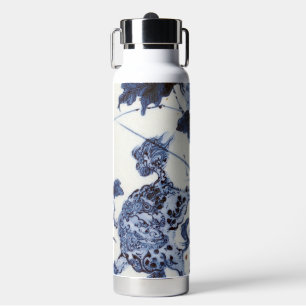 Antieke Japanse Leeuw en Pioen Waterfles