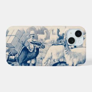 Antieke John Robinson-circusposter iPhone 15 Case