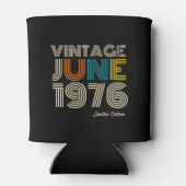 Antieke juni 1976 aangepast jaar blikjeskoeler (Achterkant)