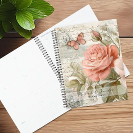 Antieke Junk Journal Huwelijksplanner Planner