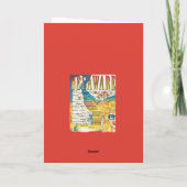 Antieke kaart van Delaware  (Achterkant)