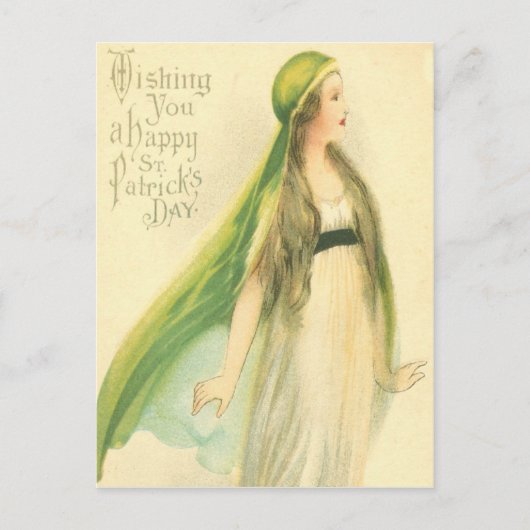 Antieke kaart van Maiden St. Patrick's Day (Voorkant)