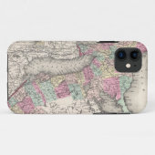 Antieke kaart van Ontario (1857) Case-Mate iPhone Case (Achterkant (horizontaal))