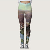 Antieke kaart van Washington DC en de Potomacrivie Leggings (Voorkant)
