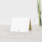 Antieke Kalmijn Bloem Bruiloft Dankkaart Bedankkaart (Achterkant)