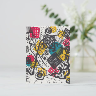 Antieke Kandinsky Kleine Welten V Bauhaus Abstract Briefkaart