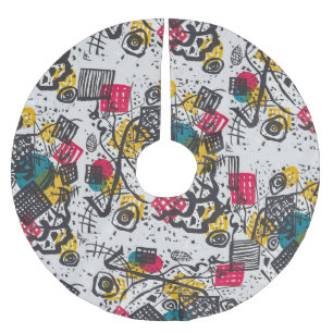 Antieke Kandinsky Kleine Welten V Bauhaus Abstract Kerstboom Rok