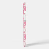 Antieke kant - wit en roze roos Case-Mate iPhone case (Achterkant / Links)