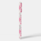 Antieke kant - wit en roze roos Case-Mate iPhone case (Achterkant / Rechts)