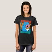 Antieke Kat Donut T-shirt (Voorkant volledig)