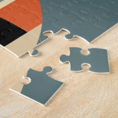 Antieke Kat & Koffie Legpuzzel (Zijkant)