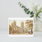 Antieke Kathedraal van Canterbury Briefkaart (Staand voorkant)