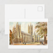 Antieke Kathedraal van Canterbury Briefkaart (Voorkant / Achterkant)