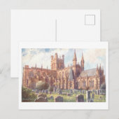 Antieke Kathedraal van Chester Briefkaart (Voorkant / Achterkant)
