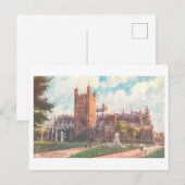 Antieke Kathedraal van Exeter Briefkaart (Voorkant / Achterkant)