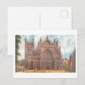 Antieke Kathedraal van Exeter Briefkaart (Voorkant / Achterkant)
