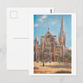 Antieke kathedraal van Norwich Briefkaart (Voorkant / Achterkant)