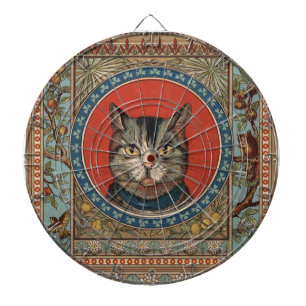 Antieke kattenleven voor Kitty Cat Klassieke Victo Dartbord