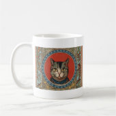 Antieke kattenleven voor Kitty Cat Klassieke Victo Koffiemok (Links)