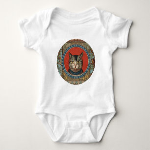 Antieke kattenleven voor Kitty Cat Klassieke Victo Romper