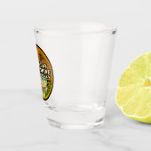 Antieke Kentucky-whiskeylabel Shot Glas (Rechts)
