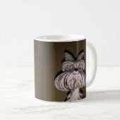 Antieke Keramische Hond Koffiemok (Voorkant rechts)