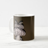 Antieke Keramische Hond Koffiemok (Voorkant links)